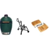 Big Green Egg Large + Integgrated Nest + Handler + Mates