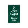 Big Green Egg Tekstbord Groen Keep Calm And Egg On