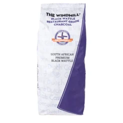 The Windmill Restaurant Grade South African Black Wattle Charcoal 6 Kg