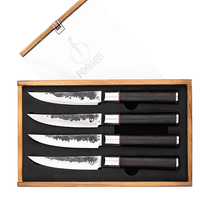 Sebra Forged Steak Messenset 4 Stuks 2 Sebra Forged Steak Messenset 4 Stuks - Afbeelding 2