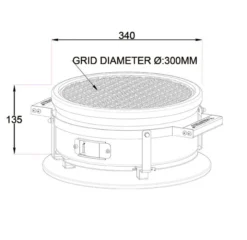 Yakiniku Ronde Shichirin Teppanyaki- & Hibachi Grill -Big Green Egg Verkoopwinkel image 813