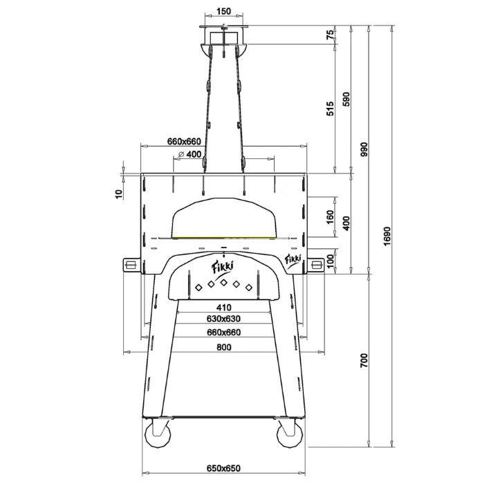 Barebones Cast Iron Flat Pan 4 Barebones Cast Iron Flat Pan - Afbeelding 4